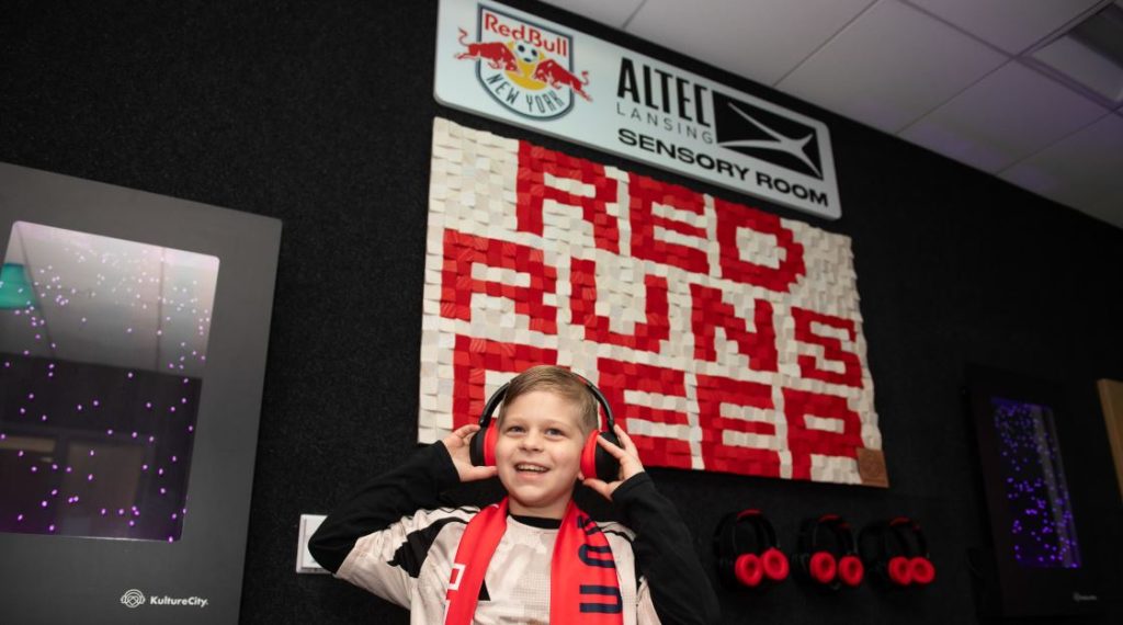 Red Bulls Debut Enhanced Sensory Room for Autistic Fans